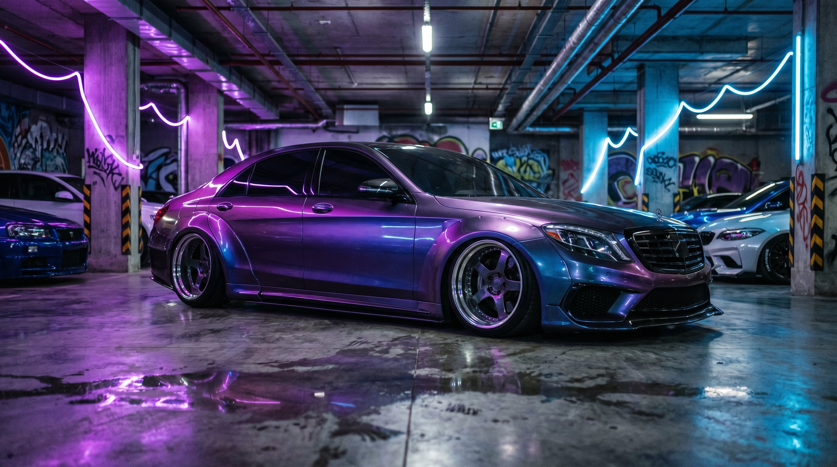 茄子视频跑车视频：宽体改装